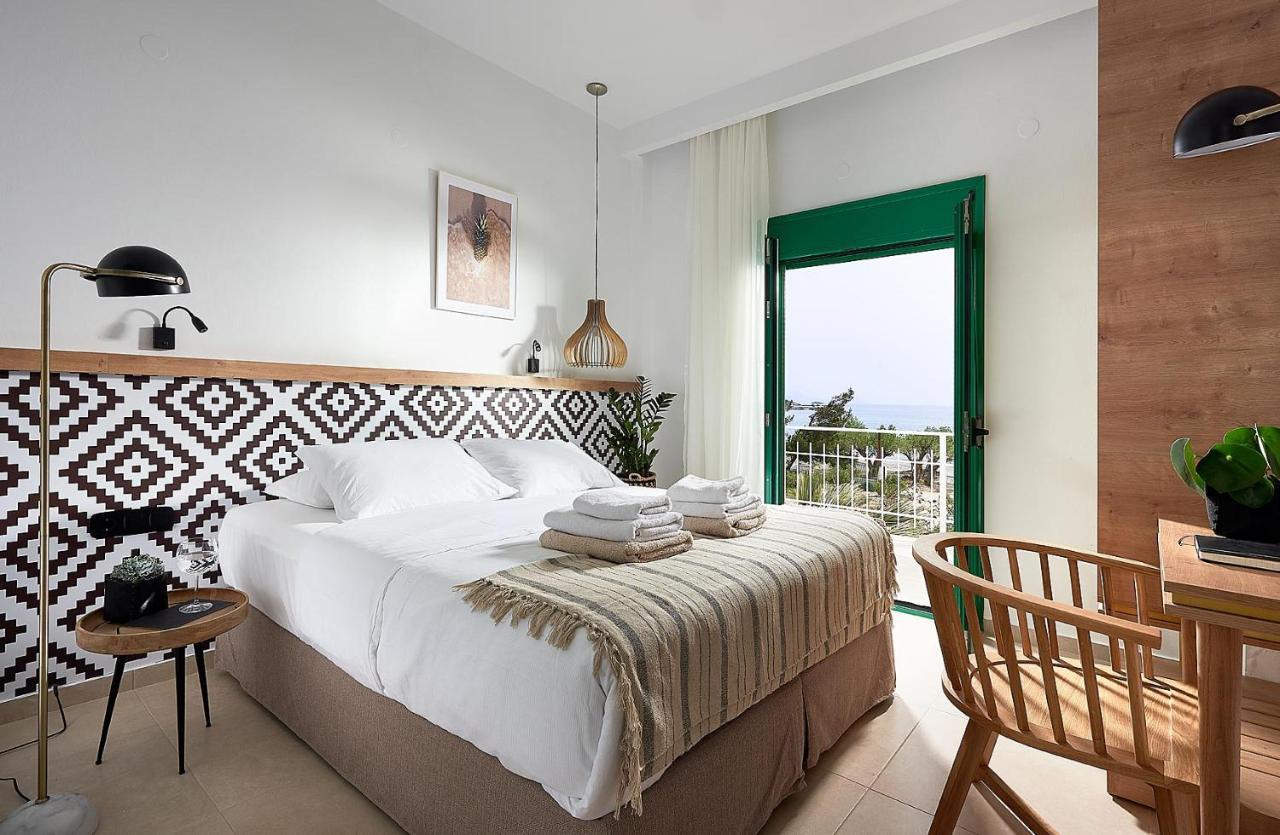 Beachfront Villa On Crete - Kirvas, Member Of Pelagaios Villas Koutsounári Exterior foto